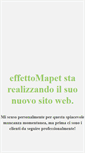 Mobile Screenshot of effettomapet.it